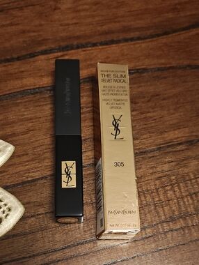 Yves Saint Laurent Black and Gold Velvet Matte Lipstick Set